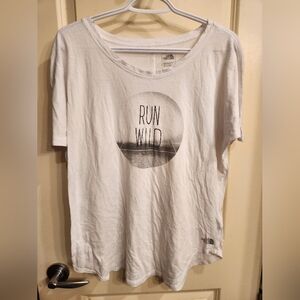 The North Face White 'Run Wild' Tee